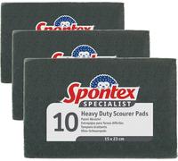 Spontex Specialist Heavy Duty Scourer Pads (Pack of 30)