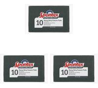 Spontex Specialist Heavy Duty Scourer Pads (Pack of 30)