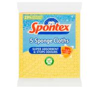 Spontex Sponge Cloths, Pack of 5