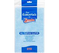 Spontex Essentials All Purpose Cloths, Pack of 10