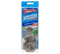 Spontex Tough Scourer (Pack Of 4) - Silver - One Size - Silver