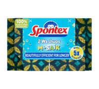 Spontex Washups Mosaik Sponge Scourers 2pk