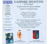 Cigna, Morelli, Slater, Tosi – Spontini: Complete Vocal Chamber Music – CD