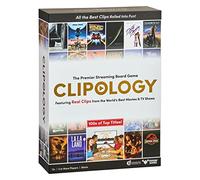 Spontuneous Clipology - The Premier Streaming Board Game Featuring Real Clips From The World's Best Movies & TV Shows,Multicolor,8 x 20 x 27 centimetres