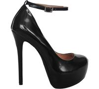 SPONYBORTY Women's Ankle Strap Platform Pumps Sexy High Heel 6 Inch Stiletto Sandals Wedding Prom Party Club Dress Court Cosplay Shoes Large sexy/A/37EU