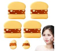 Sponz Makeup | Soft Foundation Makeup Sponge, 6 Pieces Reusable Blending Sponges, for Dry and Wet Use Cosmetic Tools for Women and Girls