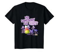 Spookley The Square Pumpkin Did Somebody Say Candy T-Shirt, Youth, Black, Small