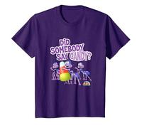 Spookley The Square Pumpkin Did Somebody Say Candy T-Shirt, Youth, Purple, 3T