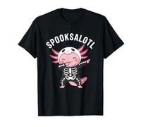 Spooksalotl Axolotls Funny Adorable Pet Halloween Party T-Shirt