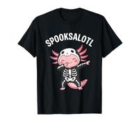 Spooksalotl Axolotls Funny Cute Pet Halloween Party Costume T-Shirt