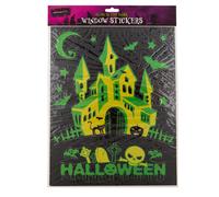 Spooksville Glow In The Dark Window Stickers Assorted Styles