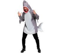 Spooktacular Creations Adult Men Shark Costume for Halloween, Costume Party, Trick or Treating, Cosplay Party (XX-Large)