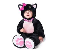Spooktacular Creations Baby Girl Black Kitten Costume Baby Cat O for Toddler Baby Unisex Infants Halloween Apparel for Dress Up Party -1824