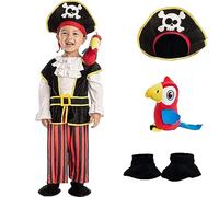 Spooktacular Creations Baby Pirate Costume for Infant Halloween Trick or Treating, Dress-up Parties for Christmas, Carnival