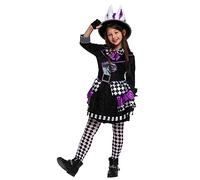 Spooktacular Creations Child Girl Dark Mad hatter costume for Halloween