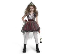 Spooktacular Creations Child Girl Dark Prom Queen Costume, Goth Prom Queen Costume for Kids, Girls, Halloween-L