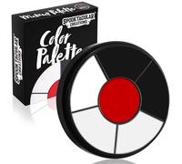 Spooktacular Creations Halloween 3 Colors Face Body Paint Makeup White Black Red Waterproof Eye Black Baseball Football Softball Makeup Face Painting