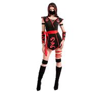 Spooktacular Creations Halloween Adult Ninja Costume for Women Dress Up, Costume Party, Trick or Treating, Cosplay Party