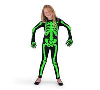 Spooktacular Creations Halloween Child Girl Pretty skeleton costume, Halloween Party (Small (5-7yr))