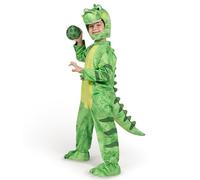 Spooktacular Creations Halloween Child Orange Dinosaur T-Rex Realistic Costume for Kids Toddler Halloween Trick or Treating (18-24 months)