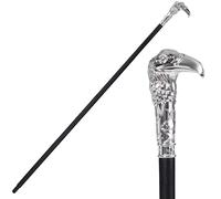 Spooktacular Creations Halloween Walking Cane, Eagle Head Staff Costume Accessories for Halloween Themed Party, Eagle Cosplay Prop Stick for Dress Up Party, and Pretend Play Costume