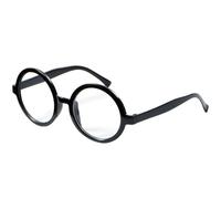 Spooktacular Creations Halloween Wizard Round Glasses - Black Circle Glasses for Kids & Adults Costume Accessory