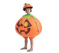 Spooktacular Creations Inflatable Halloween Costume Child Pumpkin Outfit with a Hat Inflatable Pumpkin Apparel for Halloween Dress Up Party