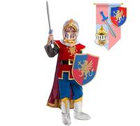 Spooktacular Creations Kids Knight Costume Deluxe Set for Boys, Halloween Party Dress Up and Cosplay, Medium (8-10 yrs)
