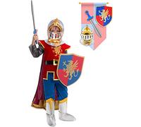 Spooktacular Creations Kids Knight Costume Deluxe Set for Boys, Halloween Party Dress Up, Role Play and Cosplay, Toddler (3-4 yrs)