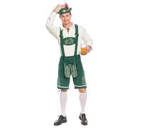 Spooktacular Creations Men’s German Bavarian Oktoberfest Costume Set Fancy Dress for Halloween Dress Up Party and Beer Festival, X-Large.