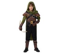 Spooktacular Creations Renaissance Robin Hood Deluxe Kids Costume Set for Halloween Dress Up Party, Small (5-7 yrs)