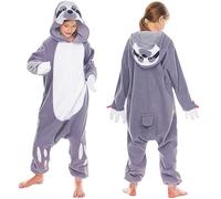Spooktacular Creations Unisex Adult jumpsuit Plush Costume with Hat Tail for Dress Up Role Play Halloween Costum-XL Pink