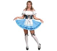 Spooktacular Creations Women Oktoberfest Dress, Halloween Oktoberfest Costume and High Stockings for Halloween Dress up Party and Beer Festival