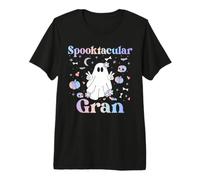 Spooktacular Gran Groovy Grandma Halloween Ghost Premium T-Shirt