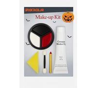 Spooktacular Halloween Make-up Kit with Cream Makeup, Face Paint Palette, Applicator Tools, 28.3g