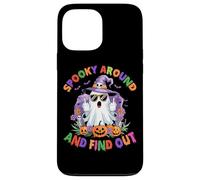 Spooky Around And Find Out Ghost Case for iPhone 13 Pro Max