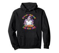 Spooky Around And Find Out Ghost Pullover Hoodie
