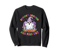 Spooky Around And Find Out Ghost Sweatshirt