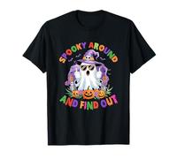 Spooky Around and Find Out Ghost T-Shirt