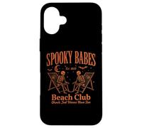 Spooky Babes Beach Club Halloween Case for iPhone 16 Plus
