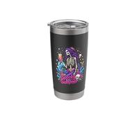 Spooky Babe's Summer Skeleton Mermaid Stainless Steel Insulated Tumbler