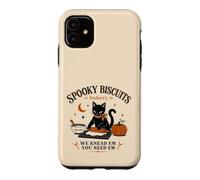 Spooky Biscuit Bakery Black Cat Baking Humor Mood Case for iPhone 11