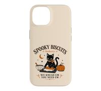 Spooky Biscuit Bakery Black Cat Baking Humor Mood Case for iPhone 14