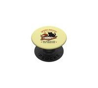 Spooky Biscuits Bakery Black Cat Halloween PopSockets Adhesive PopGrip