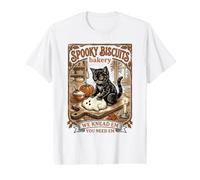 Spooky Biscuits Bakery Cats Baking Halloween Value Graphic T-Shirt