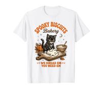 Spooky Biscuits Bakery Cats Baking Halloween Value Graphic T-Shirt