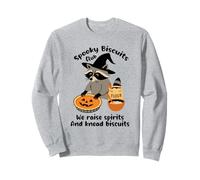 Spooky Biscuits Club we Raise Spirits and Knead Biscuits Sweatshirt