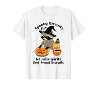 Spooky Biscuits Club we Raise Spirits and Knead Biscuits T-Shirt