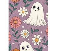"Spooky Blooms Notebook": Cute Ghosts & Flowers | Aesthetic Lined Journal for Fall Notes, Ideas & Everyday Writing