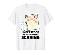 Spooky Boy Spelling & Scaring Test Ghostly Fun Bee School St Value Graphic T-Shirt
